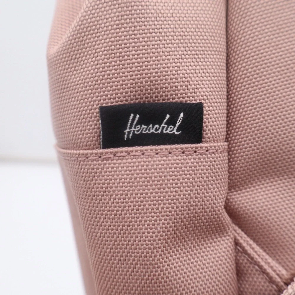 Herschel Supply Co Nova Mini Backpack Ash Rose Pink Canvas Small Travel Bag - Picture 5 of 15